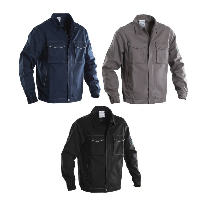 Blouson de Travail 100% Coton Multipoches P&P...