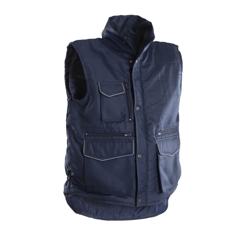 Gilet de Travail Hivernal Multipoches Atom P&P...