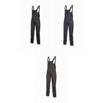 Tous dehors - Salopette de Travail Multipoche Stretch...