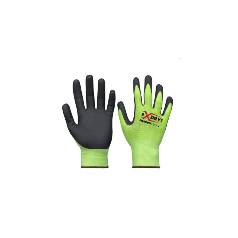 12 pièces - Gants de travail Rossini Nylon...