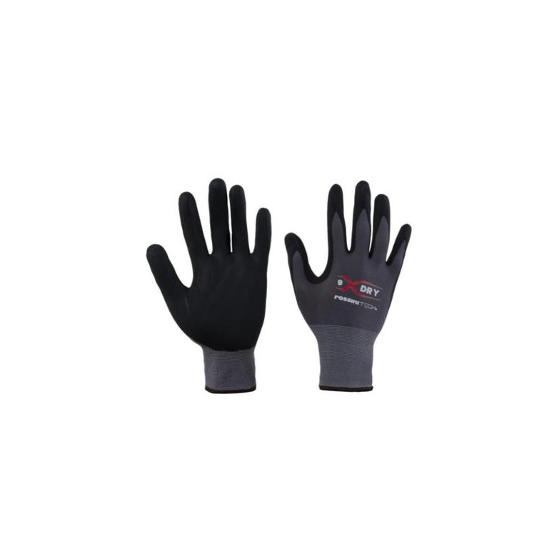 12 pièces - Gants de travail Rossini Nylon...