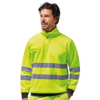 Sweat de travail Logica STUARTHV/G haute visibilité