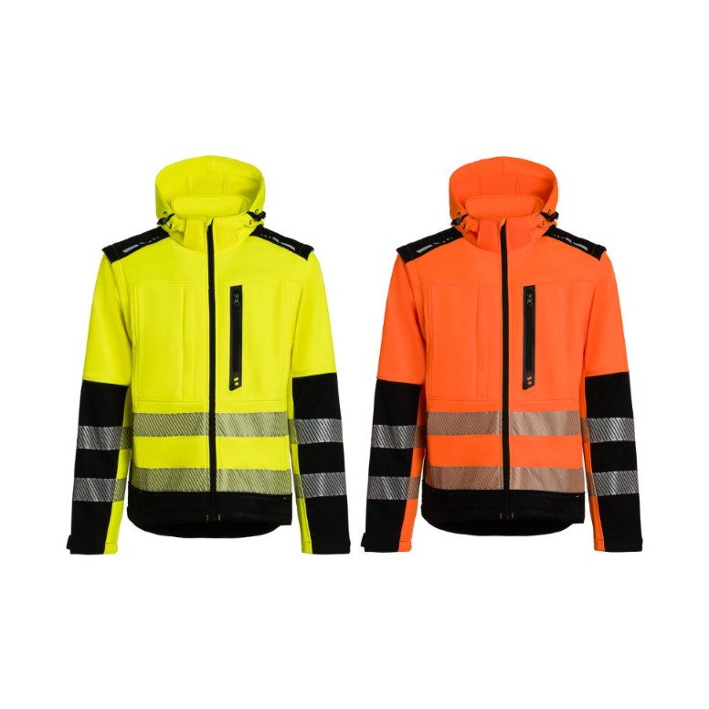 Blouson de Travail Haute Visibilité Multipoches...