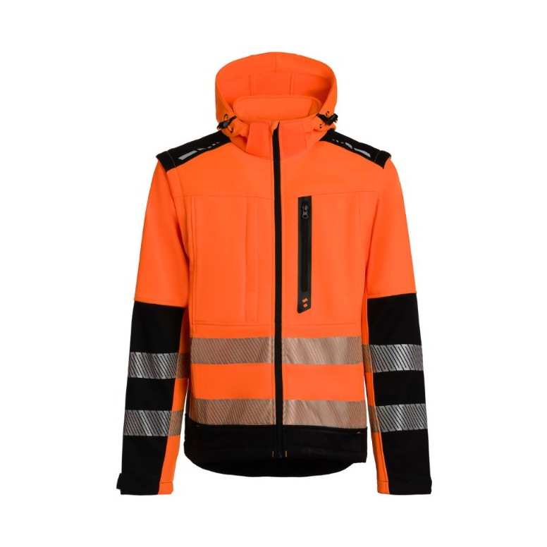 Blouson de Travail Haute Visibilité Multipoches...