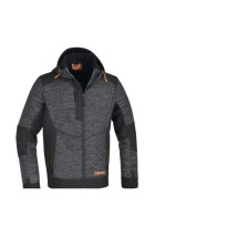 Tous dehors - Sweat en polaire à capuche de travail Multipoche Beta 7637 Taglia XL Couleur Gris