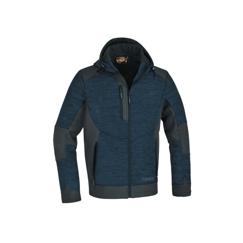 Tous dehors - Sweat en polaire à capuche de...