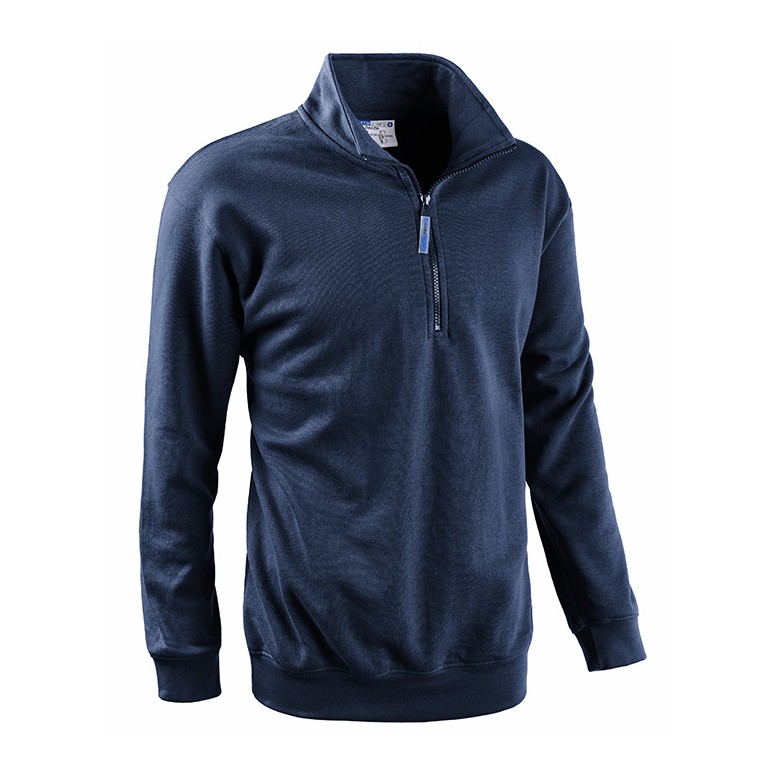 Tous dehors - Sweatshirt de Travail Demi-Zip...