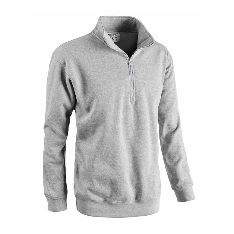 Tous dehors - Sweatshirt de Travail Demi-Zip...