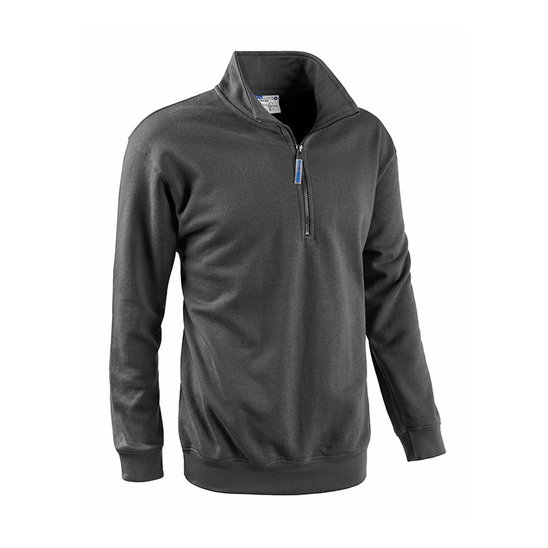 Tous dehors - Sweatshirt de Travail Demi-Zip...
