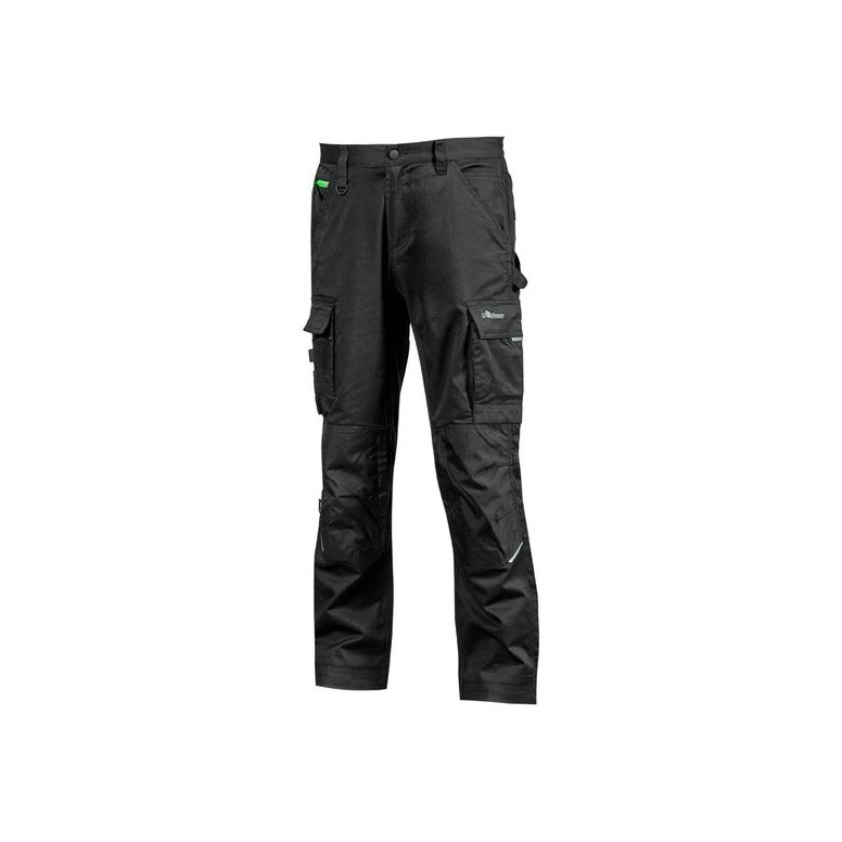 Pantalon de Travail Multipoches Stretch U-Power...