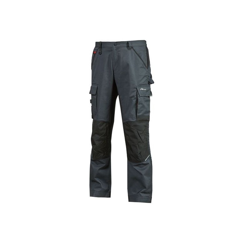 Pantalon de Travail Multipoches Stretch U-Power...