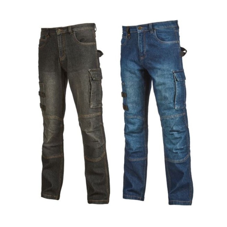 Jean de Travail Multipoches Stretch U-Power...