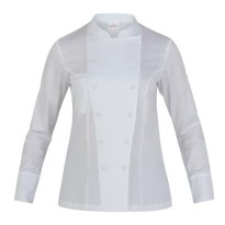 Veste Coréenne Stretch Giblor's Aura 24P08G391 Cuisinière Femme Manches Longues
