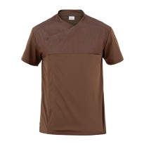 Veste de Cuisinier Giblor's Lapo 23P08G251 Manches Courtes