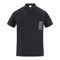 Veste Giblor's Col Mao Stretch Nathan 25P08G425 Restauration Cuisine Barbier