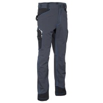 Tous dehors - Pantalons de travail multifonctions extensibles Cofra Hagfors V592-0-02 taille 58 couleur Noir