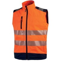 Tous Dehors - Gilet de travail Softshell extensible à... 2