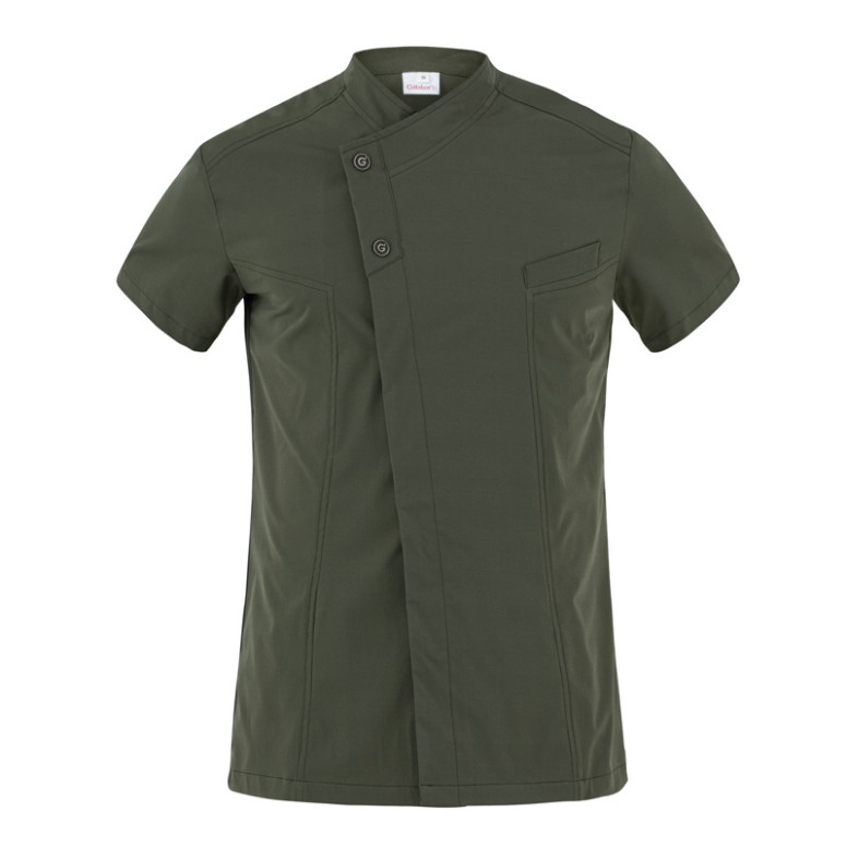 Tous Dehors - Veste coréen manches courtes de...