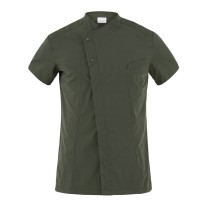 Tous Dehors - Veste coréen manches courtes de travail Chef Giblor's Harry 23P08G217 couleur Bleu taille L