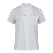 Tous Dehors - Veste coréen manches courtes de travail Chef Giblor's Harry 23P08G217 couleur Bleu taille L