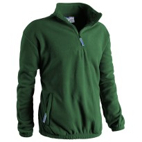 Tous dehors - Sweat en Polaire de Travail Demi-Zip Sottozero Suède 7250 Taille XL Couleur Gris fumé