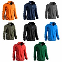 Tous dehors - Sweat en Polaire de Travail Demi-Zip...