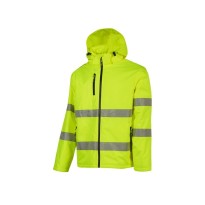 Veste de Travail Haute Visibilité Imperméable Multipoches 5 en 1 U-Power Kaia HL375