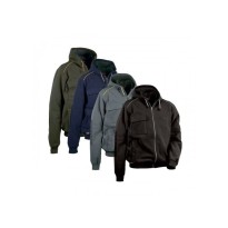 Tous Dehors - Veste en polaire avec capuche de travail Multipoches Cofra Potsdam V130-0-02 taille XL couleur marine