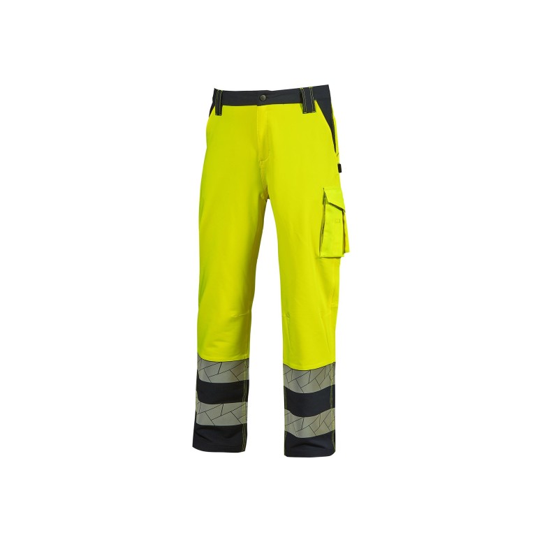 Pantalon de travail stretch multipoches haute...