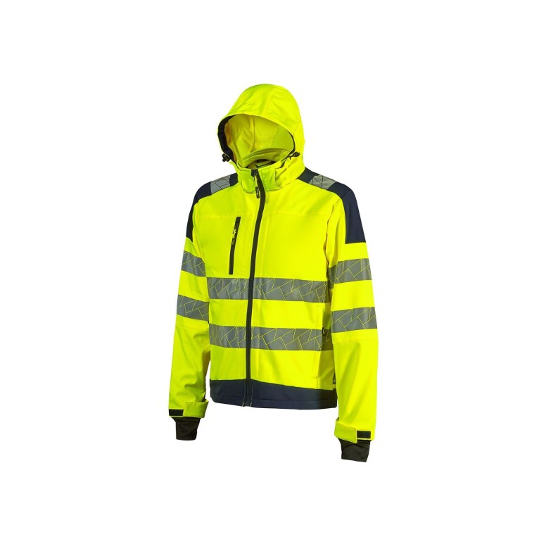 Blouson de travail haute visibilité multipoches...