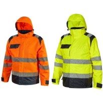 Parka de travail haute visibilité multipoches U-Power...