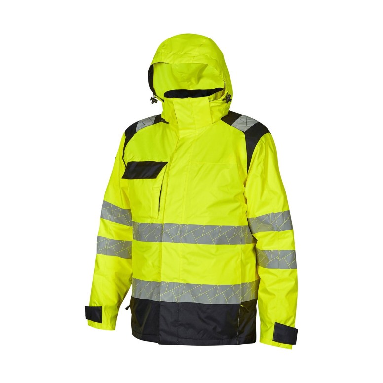 Parka de travail haute visibilité multipoches...