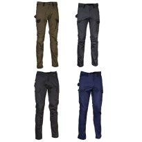 Tous dehors - Pantalon de travail Cofra Stretch Multipoches Salanki V722-0-03 Taille 48 Couleur Noir Noir
