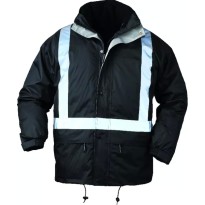 Parka 4 in 1 Coverguard BODYGUARD II 5BODN: 100% PES Spalmato PVC- Nero