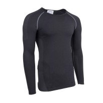 T-shirt de travail à manches longues Coverguard Clarinet 5CLT15R Stretch - Anthracite