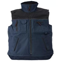 Gilet da Lavoro Coverguard RIPSTOP 5GRIP- Impermeabile - Blu Navy/Nero