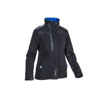 Parka femme Coverguard Hibari 5HIB01 – Softshell – Noir/Bleu