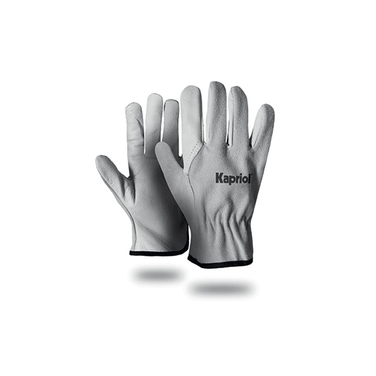 12 Paires - Gants de travail en cuir Kapriol...