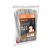 12 Paires - Gants de travail en cuir Kapriol Driver Comby 127700