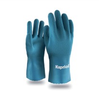 12 Paires - Gants de travail Kapriol Bleu Latex 127707