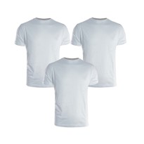 Set de 3 T-shirts Kapriol 100% coton 132896 blanc
