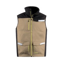 Gilet de Travail Kapriol Kavir 135601 Multipoches avec Inserts Réfléchissants