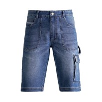 Bermuda de travail Kapriol Denim 136086 multipoches