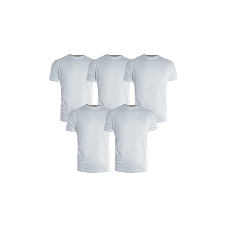 Set 2 T-Shirt Da Lavoro Kapriol 136451 Bianco e...