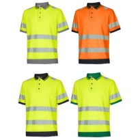 3 pièces – Polo de travail haute visibilité U-Power Tape WHL388