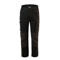 Pantalon de travail Rossini Dynamic Flex A00520 Stretch Multipoches