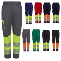 Pantalon de Travail Haute Visibilité Velilla Multipoches...