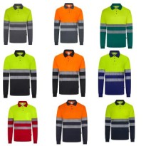 Polo de Travail Haute Visibilité Velilla 305535 Bicolore...