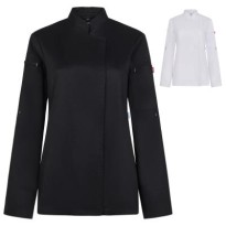 Veste de Chef Velilla Shift 405211W Col Mao Femme