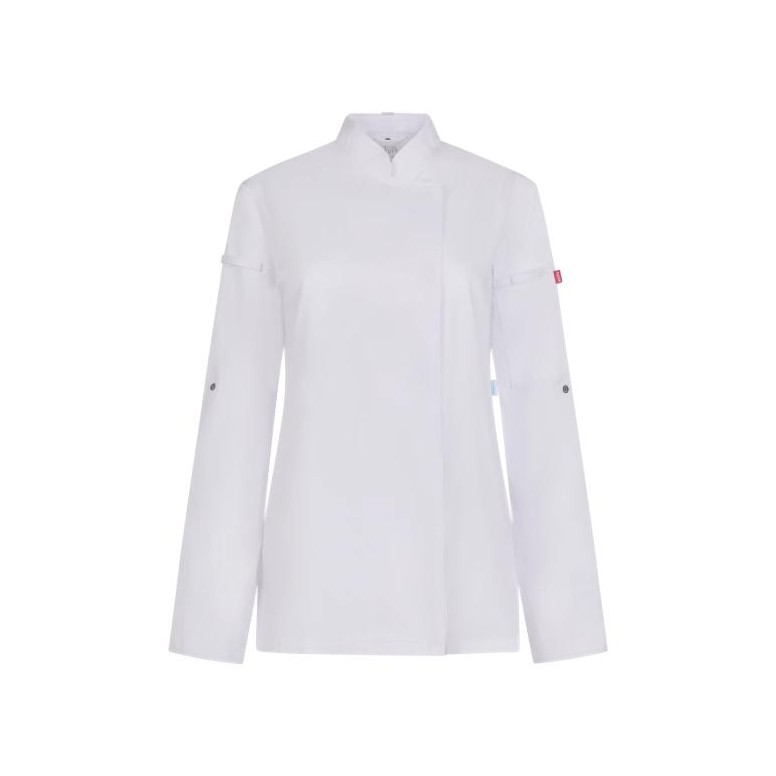 Veste de Chef Velilla Shift 405211W Col Mao Femme